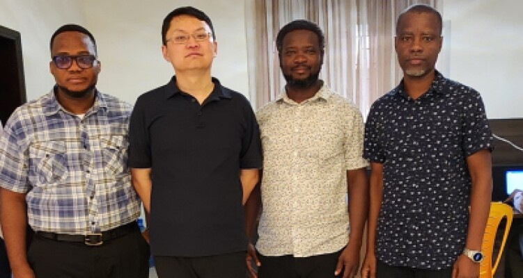 A our project Site in Liberia